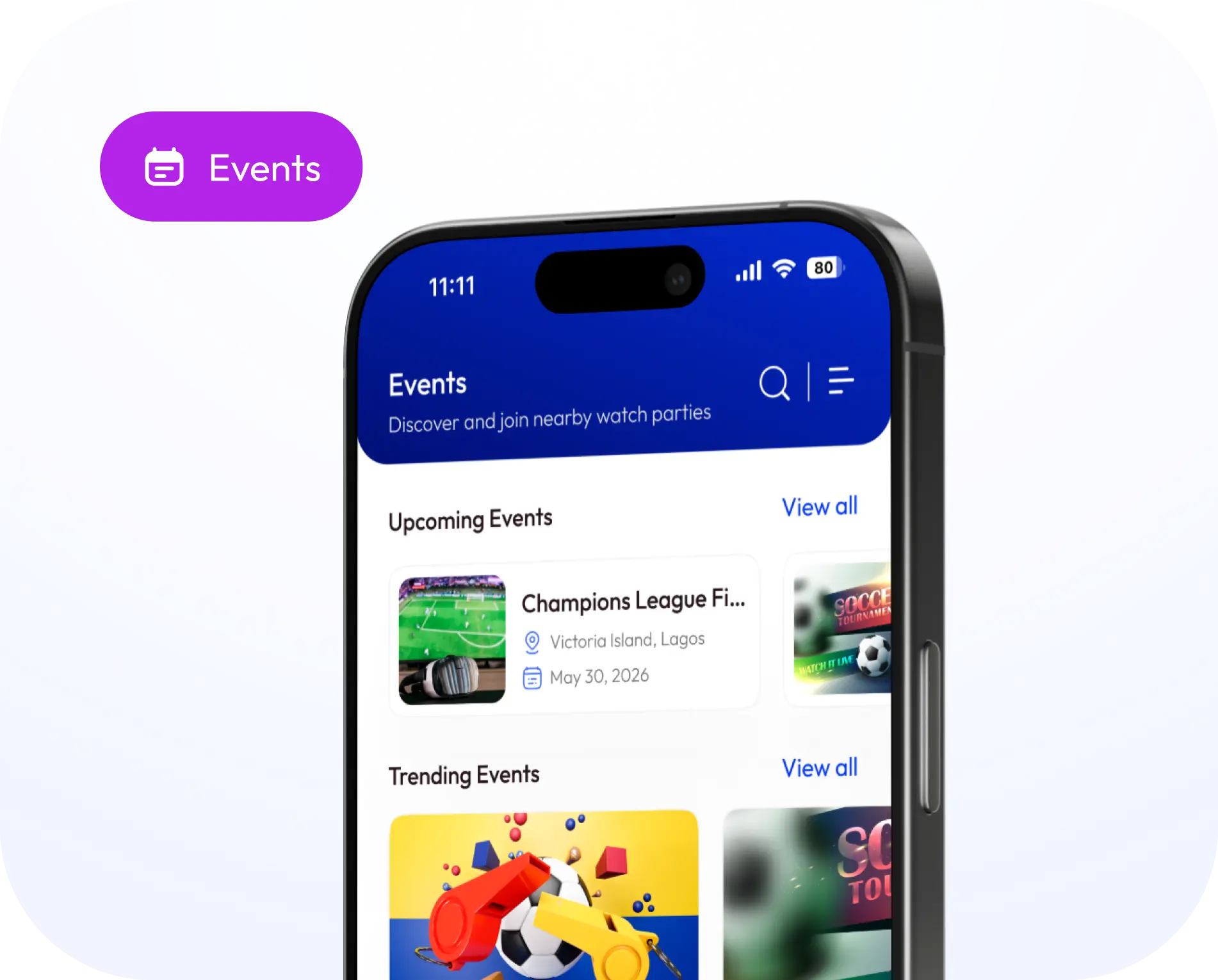 SportCliq app screenshot 4